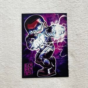 Lord Mesa Black Lightning 5"x 7" Print - DC